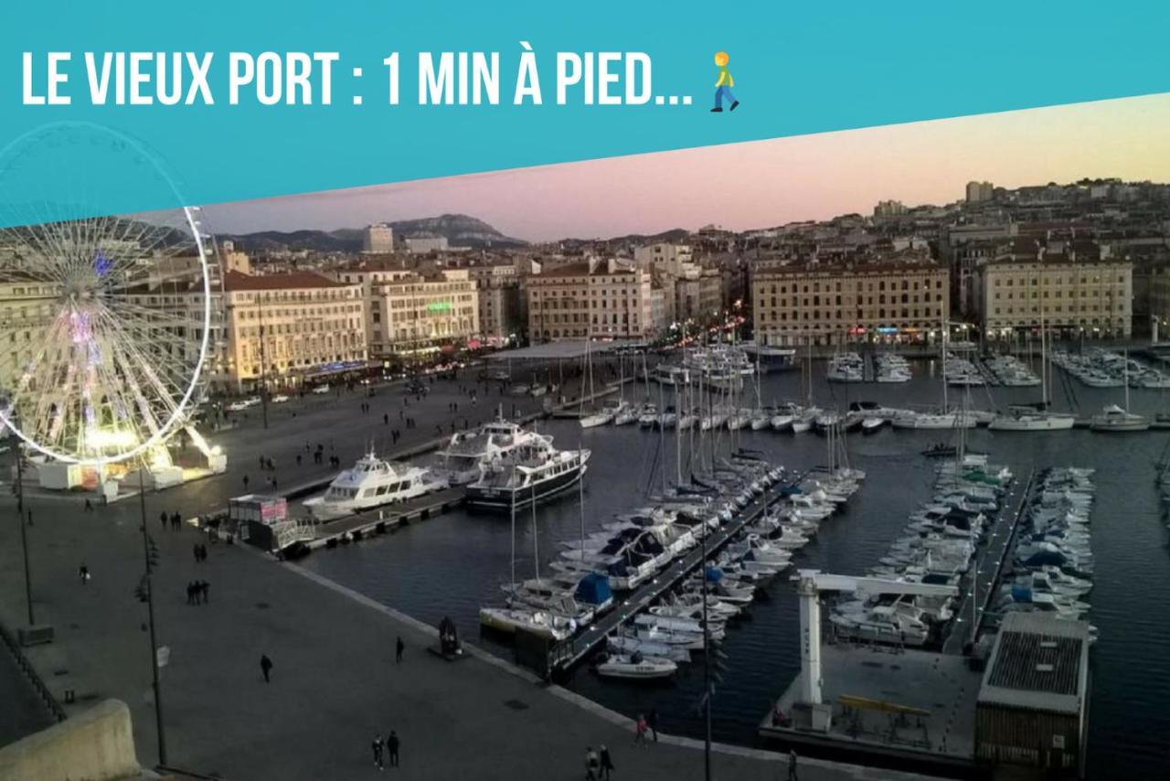 Studio Industriel De Steenia Vieux Port Apartment Marseille Luaran gambar